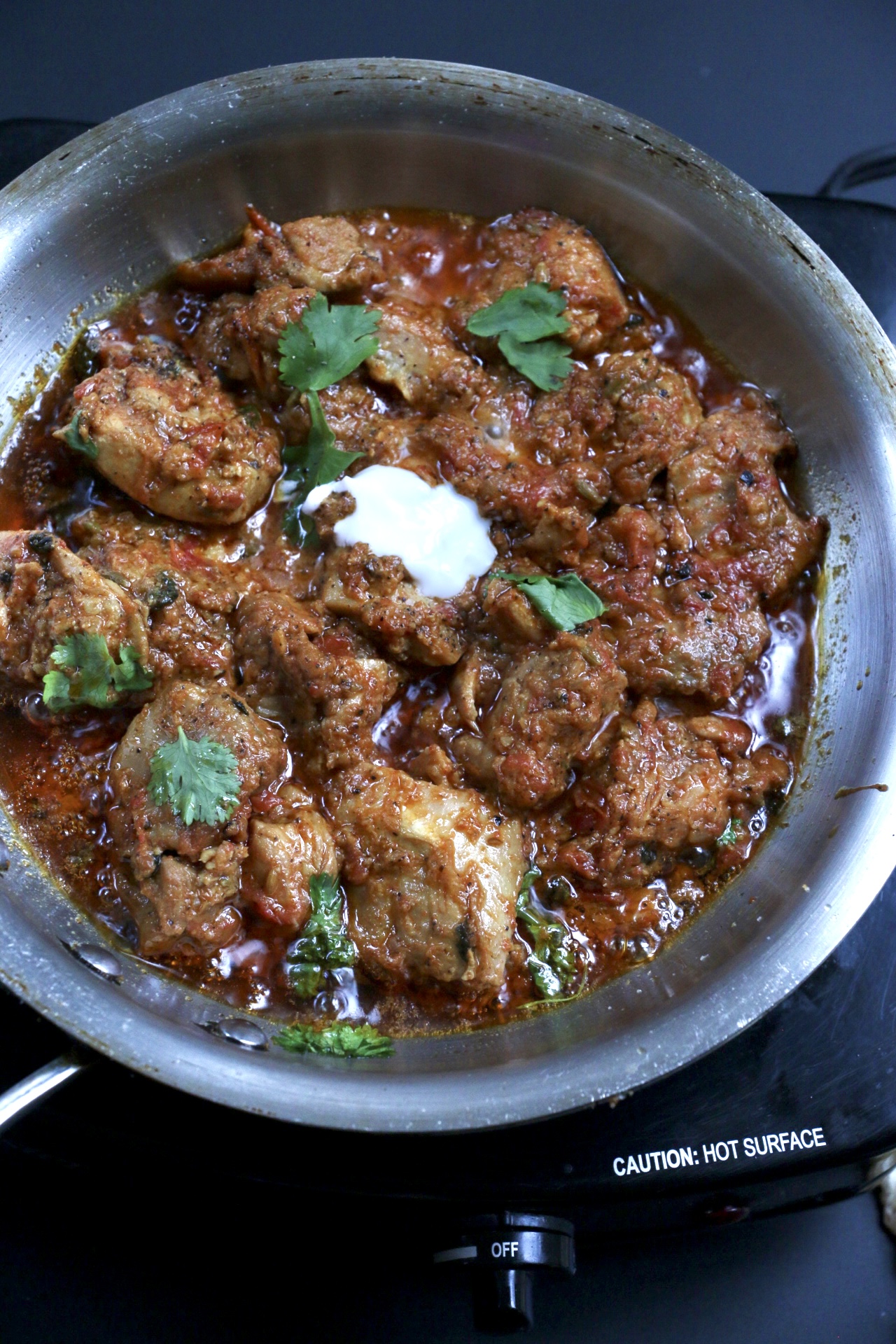 My Popular Instant Pot Chicken Karahi - Rookie With A Cookie